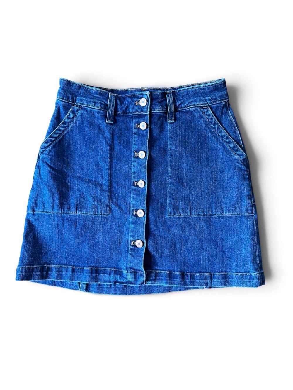 J.CREW Denim A-Line Jean Skirt Size 4